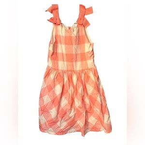 Carter's Pink and White Pleated Sundress